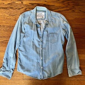 Frank & Eileen Classic Blue Denim Shirt